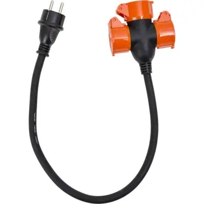 GRENUTTAG 3-V JORD 3G2,5 IP44 0,5M Sänkt pris