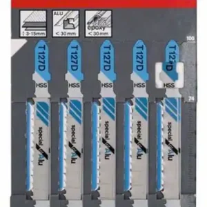 Expressleverans Bosch T127D Sticksågsblad Tunnplåt till grovplåt (5-P)