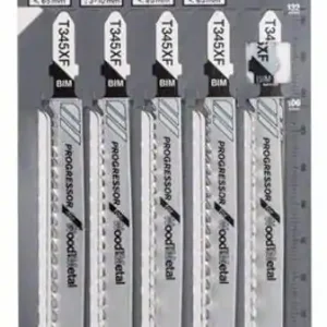 Köp online Bosch Sticksågsblad 5-P Byggvirke med spik T345XF