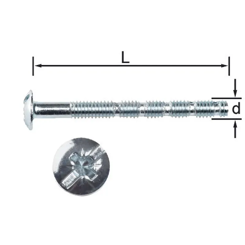 Handtagsskruv FZB 4x40mm 10st Bårebo 862340 Rabatter