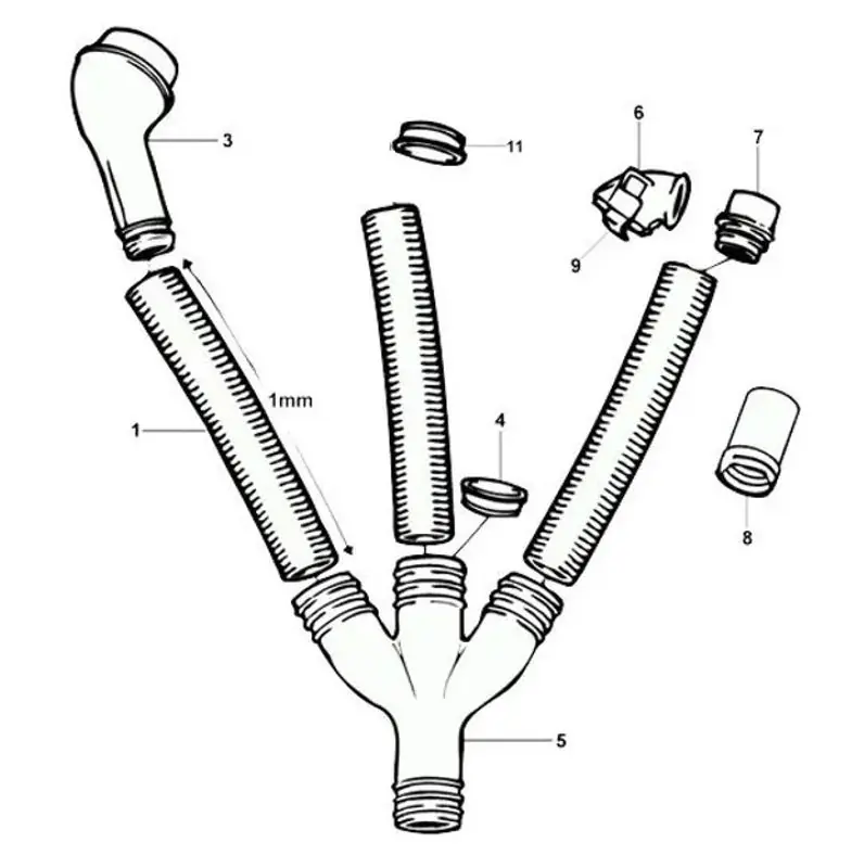 DeWalt Dammutsugssats för klyvsågar (DW744,DW745,DWE7491,DW743,DW742) Begränsat erbjudande