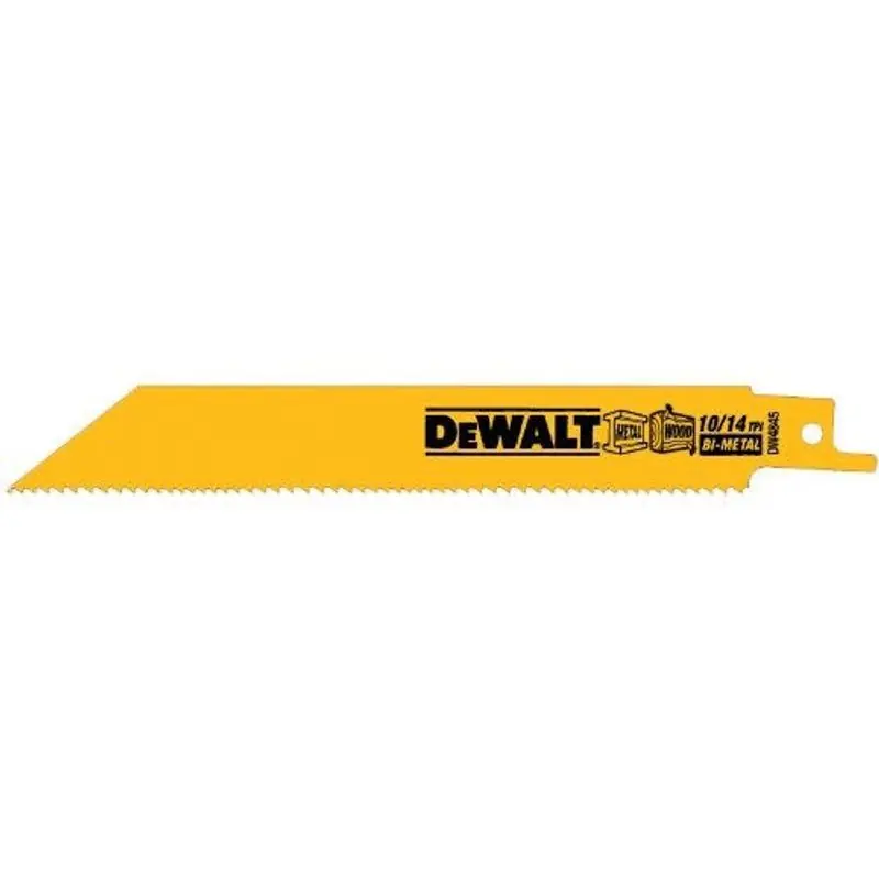 Nedsatt pris DeWalt DT2387 Tigersågblad Metall 203mm 5-p