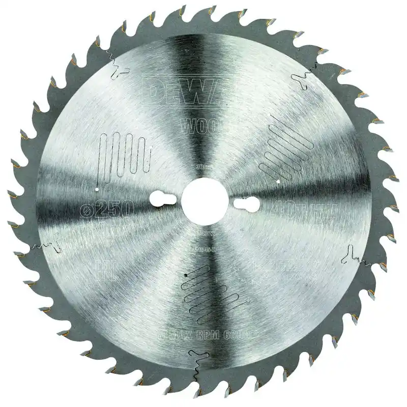 DeWalt Sågklinga 250mm 40T (Allmän användning) Sista chansen