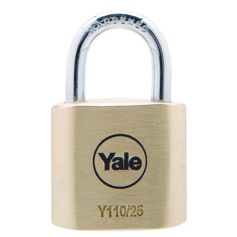 Lågt pris HÄNGLÅS 110/25 LL MÄSSING L252