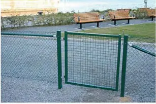 GRIND ENKEL H=1000 B=1000MM 60/60 MÖRKGRÖN Expressleverans