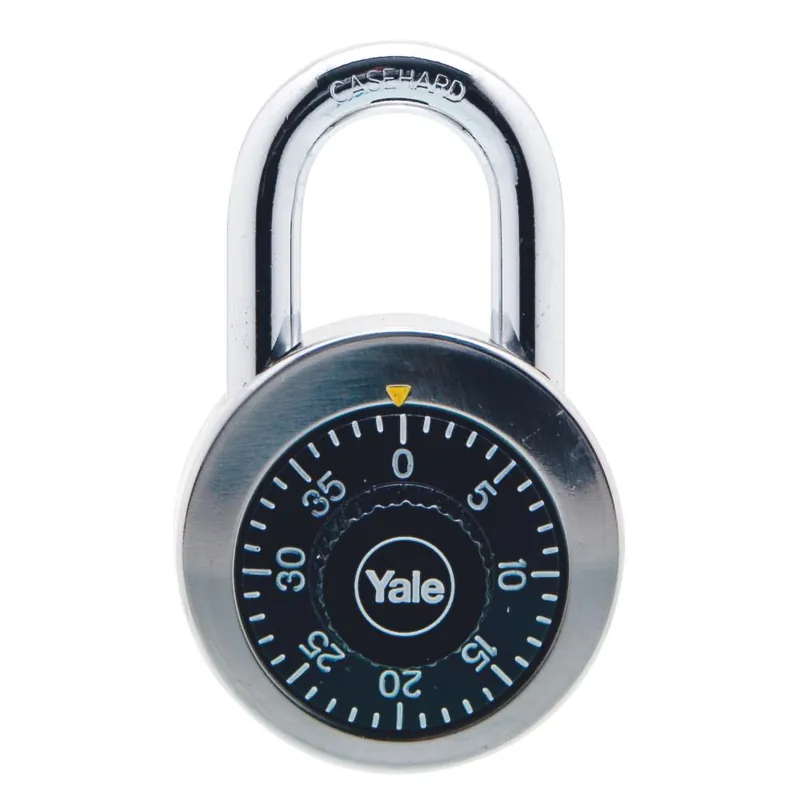 Premium Hänglås Kombinationslås Y140/50 Rostfri Klass 2