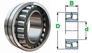 22212 EK Sfäriskt Rullager/koniskt hål SKF Fri frakt