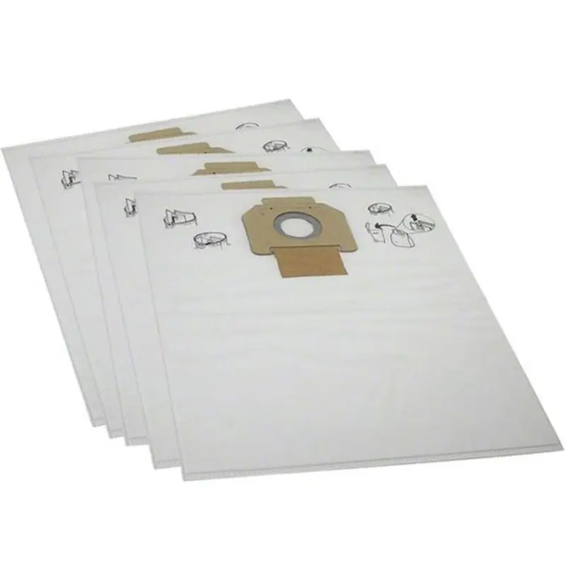 Fri frakt Bosch Dammsugarpåsar Textil (GAS 15 & 20) 5-P