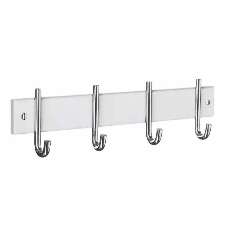 Lågt pris FYRKROK KROM VIT KROKHÖJD 80MM