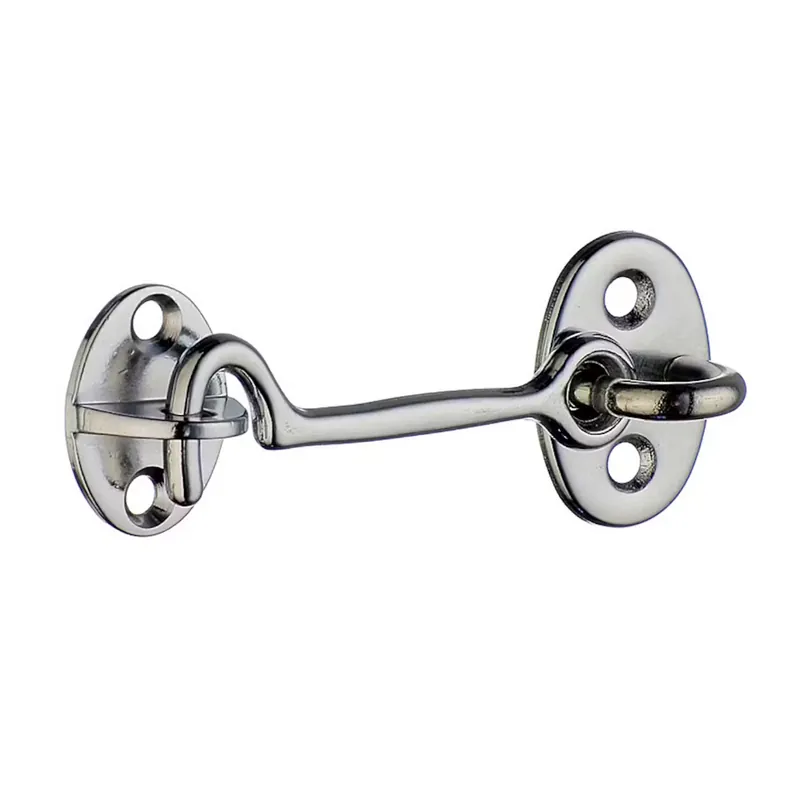 Endast idag Kajuthasp 75mm Polerad Krom Beslagsboden BK295