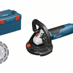 Populärt val Bosch GBR 15 CAG Betongslip inkl. slipskiva (L-Boxx)