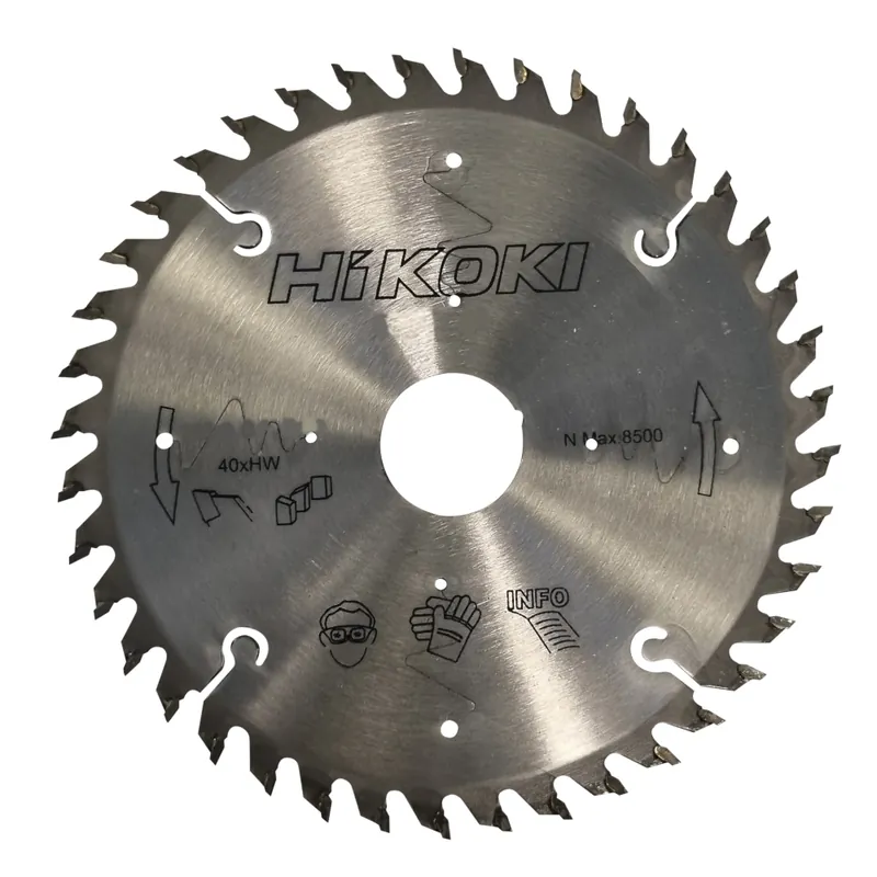 Sågklingor 160x2,2mm 40Tänder 20mm Hål Hikoki 60350056 Snabb frakt