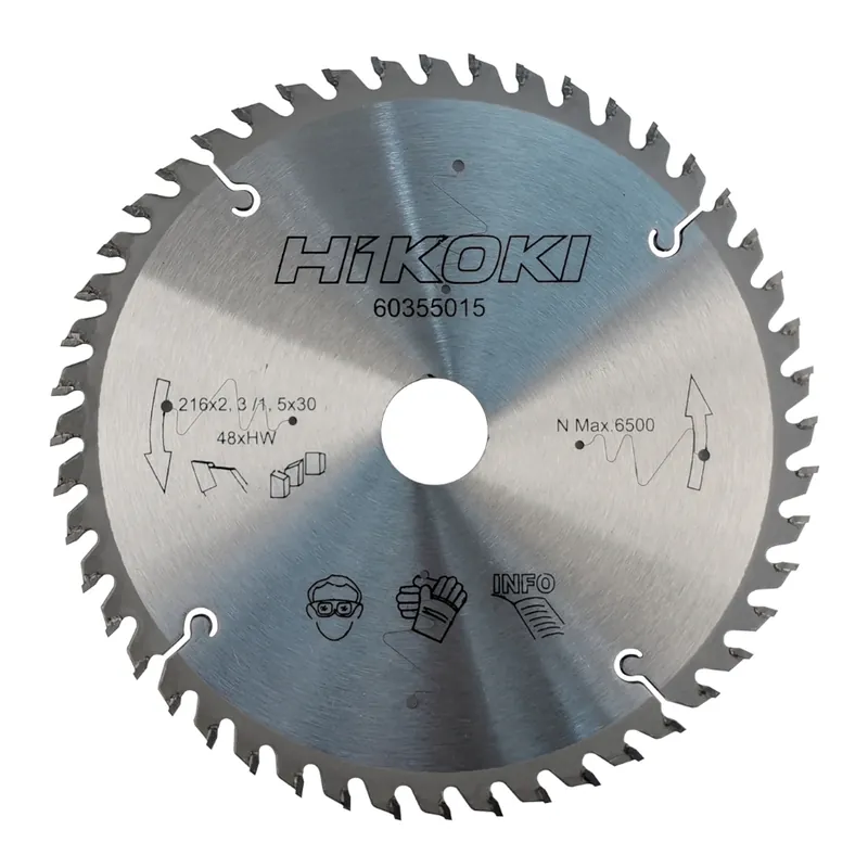 Sågklingor 216x2,3mm 48Tänder 30mm Hål Hikoki 60355015 Köp nu