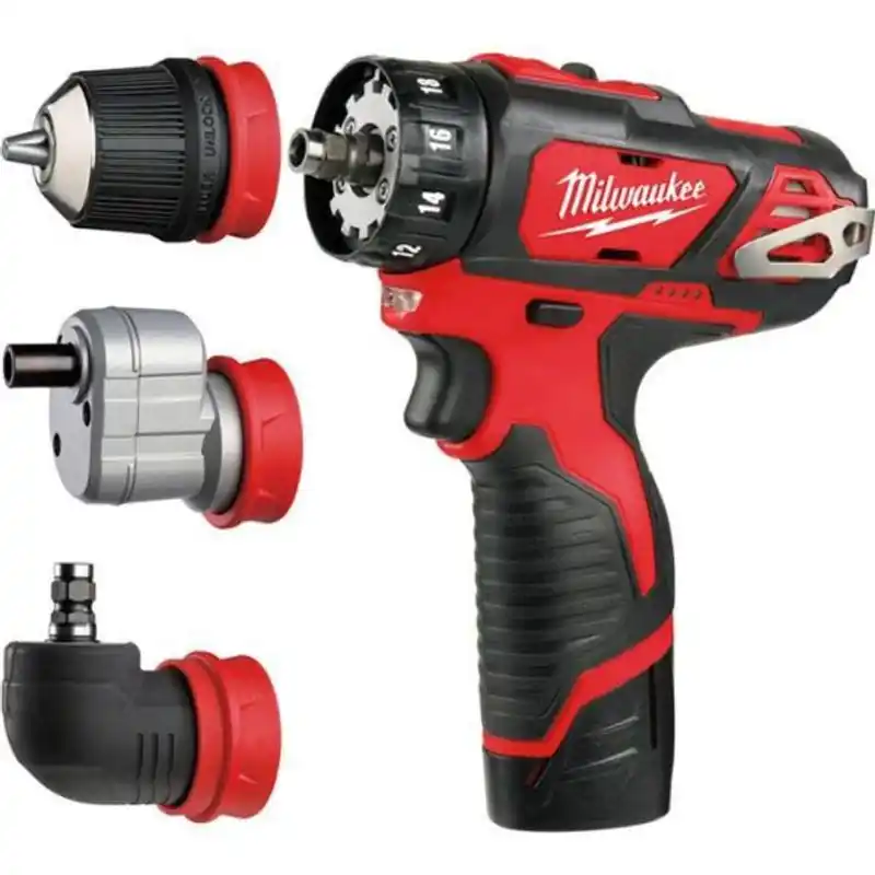 Fynd Milwaukee M12BDDXKIT-202C Borr-/Skruvdragarkit 12V (2x2,0ah)