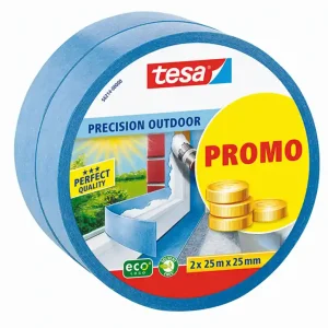 Tesa Outdoor Maskeringstejp 2-P 25mm x 25m Reapris