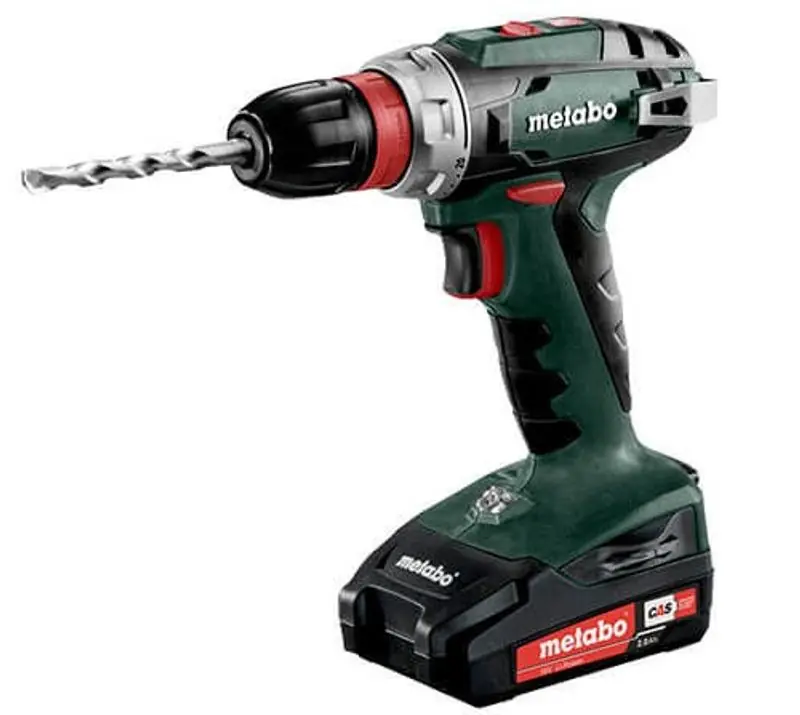 Metabo BS 18 QUICK Borr-/Skruvdragare 18V (2x2,0ah) Kampanj