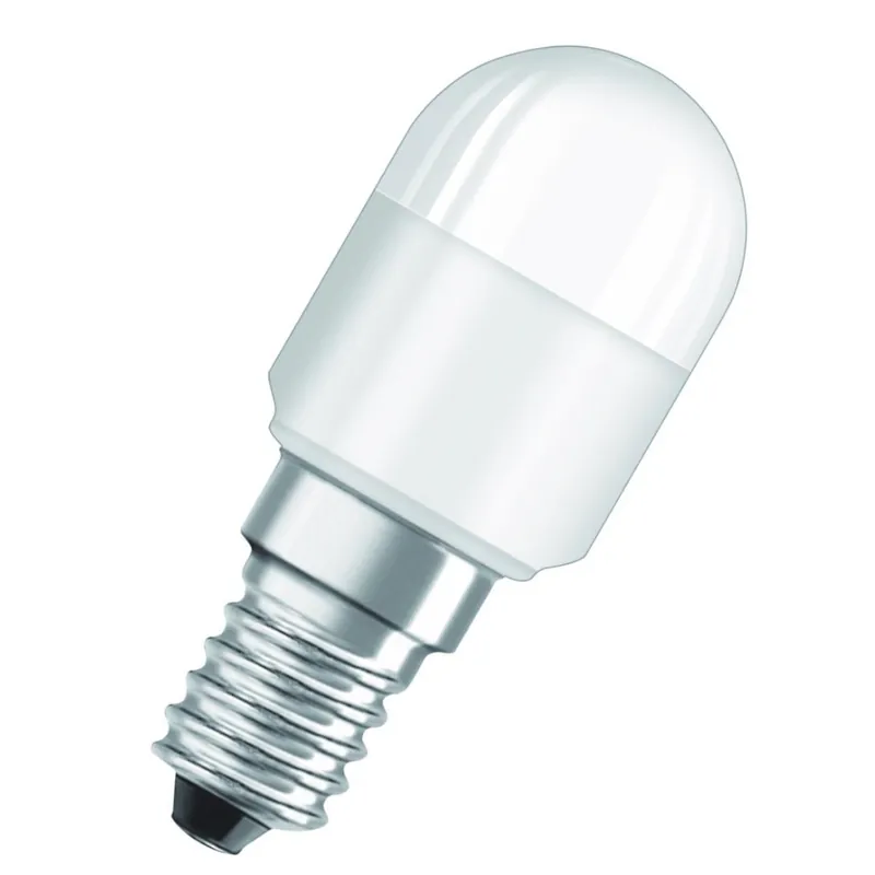 LED-Lampa Päronform T26 2,3W 220-240V 200lm E14 Matt/Frostad Osram Fynd