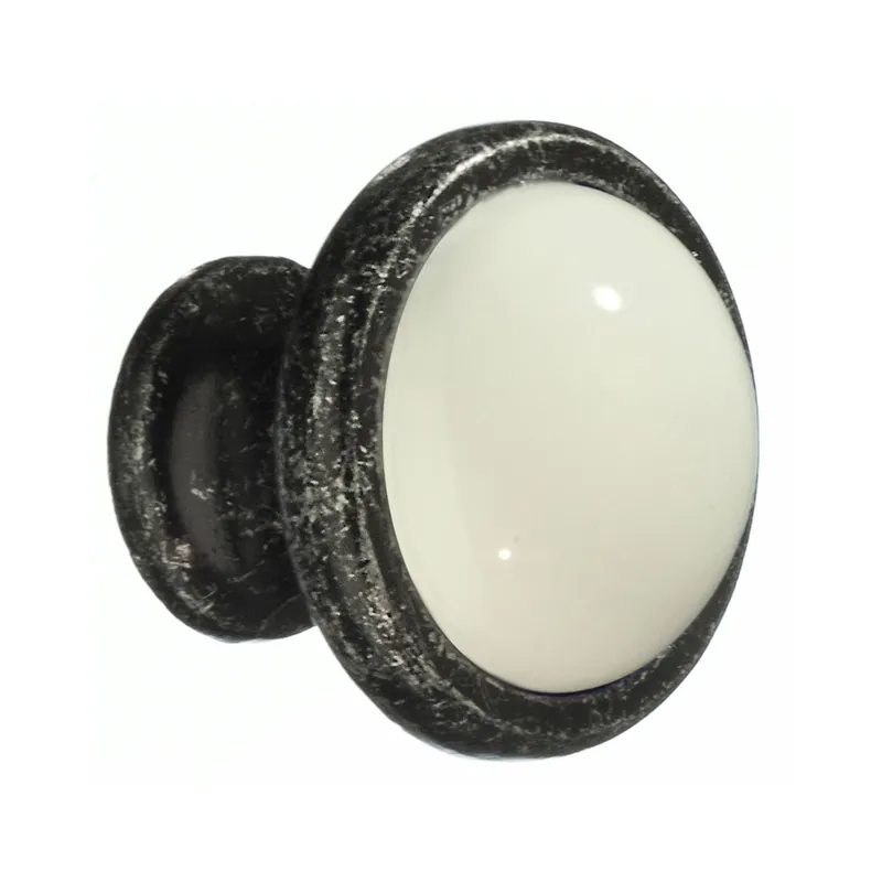 Knopp 38mm Förtennad/Vit 10st Beslagsboden BG430 Billig