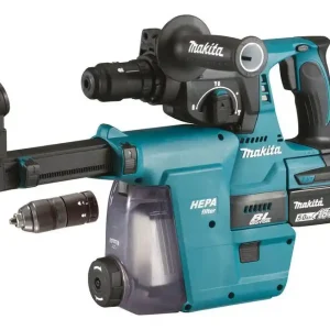 Nyhet Makita DHR243RTJW Kombihammare HEPA 18V (2x5,0ah)
