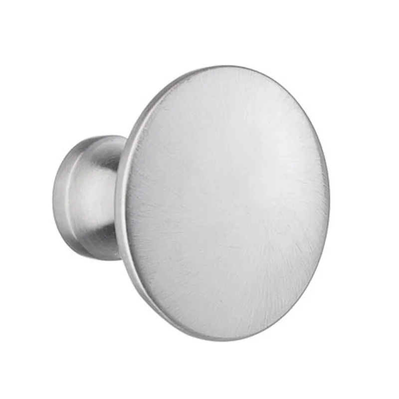 Bästa pris Knopp 38mm Borstad Krom 10st Beslagsboden BK207M