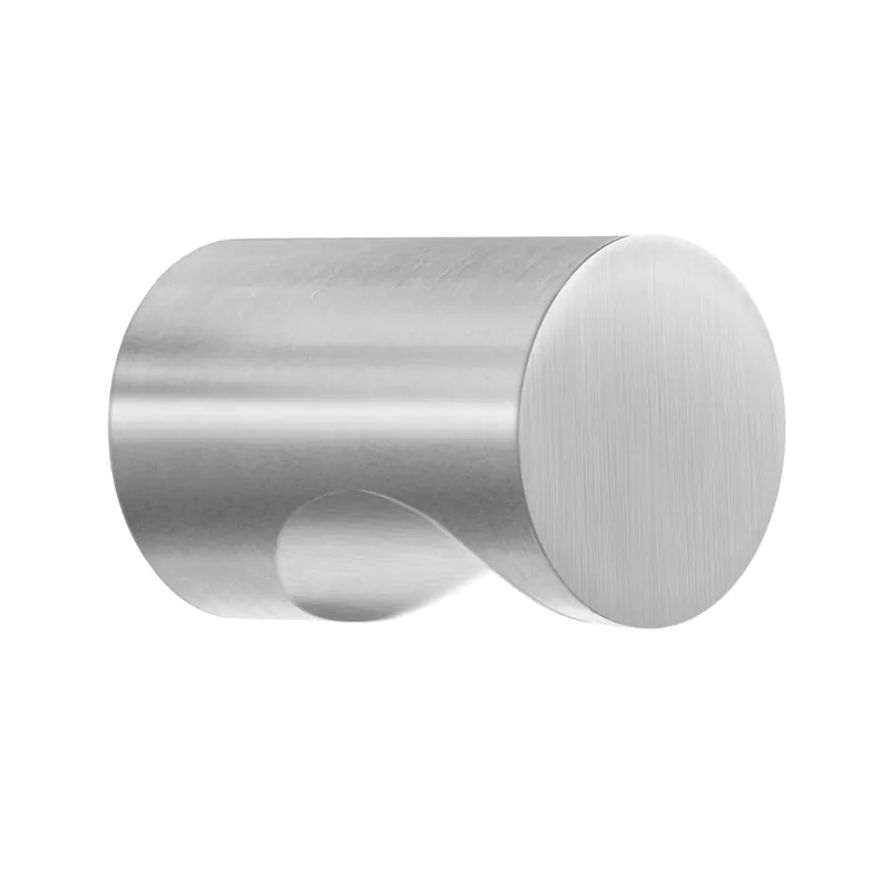 Extra rabatt Knopp 18mm Borstad Krom 10st Beslagsboden BK216M