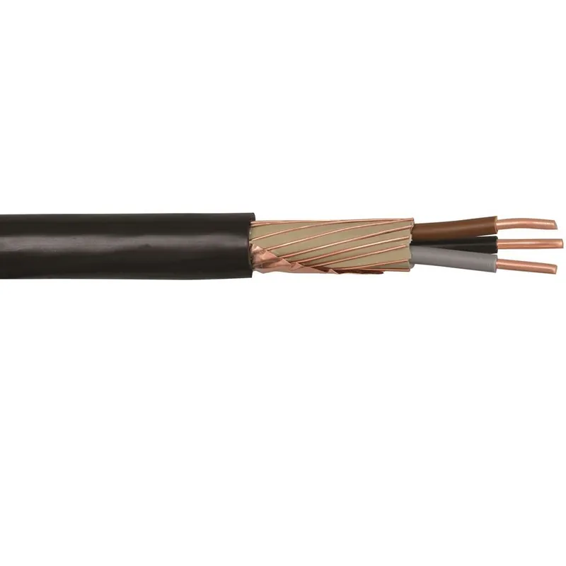 I lager Kabel Ekkj 3x2.5/2.5mm², 0.6/1KV, Svart, Malmbergs 0702445