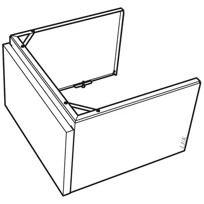 Överskåp Till NIBE F-730, F-750, F- Extra rabatt