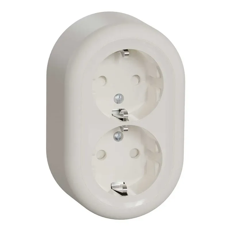 Beställ nu Schneider Electric Renova Surface 2-vägsuttag UTP