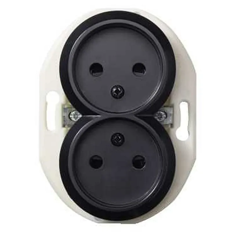 Schneider Electric Renova 2-vägsuttag Ojordat Utan ram Fri frakt