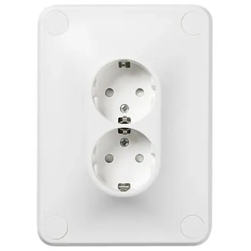 Lägg i varukorgen Schneider Electric Robust 2-vägsuttag