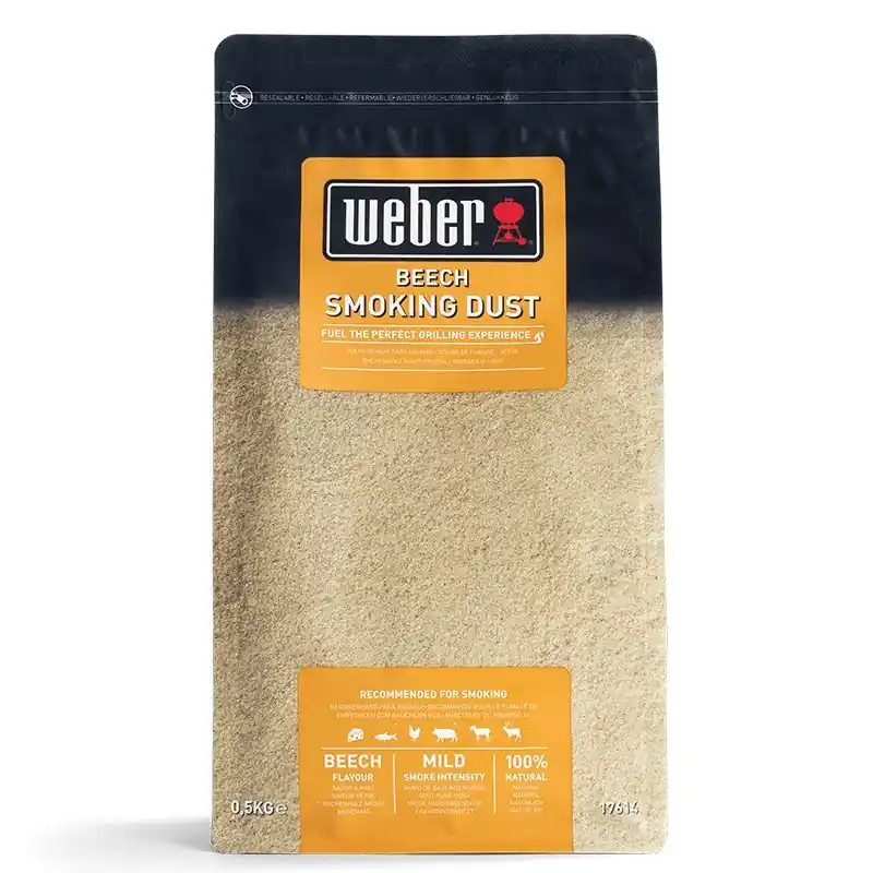 Weber Rökspån - Bok (Kallrökning) Expressleverans