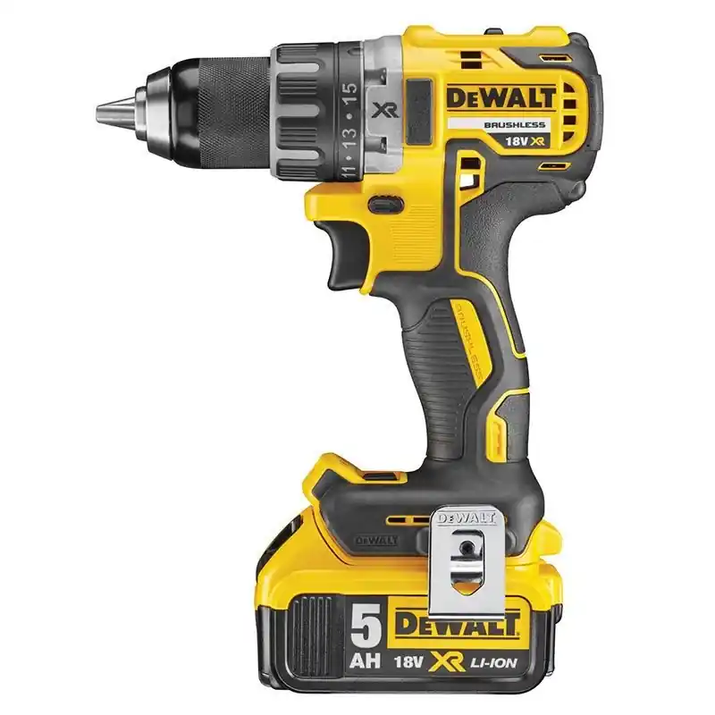 Trygg betalning DeWalt DCD791P2 Borr-/Skruvdragare 18V XR Kolborstfri (2x5,0ah)
