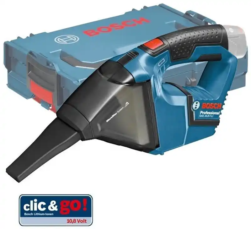 Bosch GAS 12 V-LI Dammsugare 12V C&G (Naken) I lager