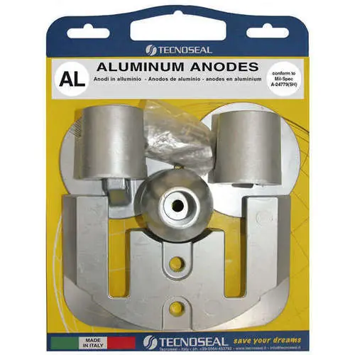 Tecnoseal Aluminiumanod Kit till Mercury Bravo 3 - 2004 Populärt val