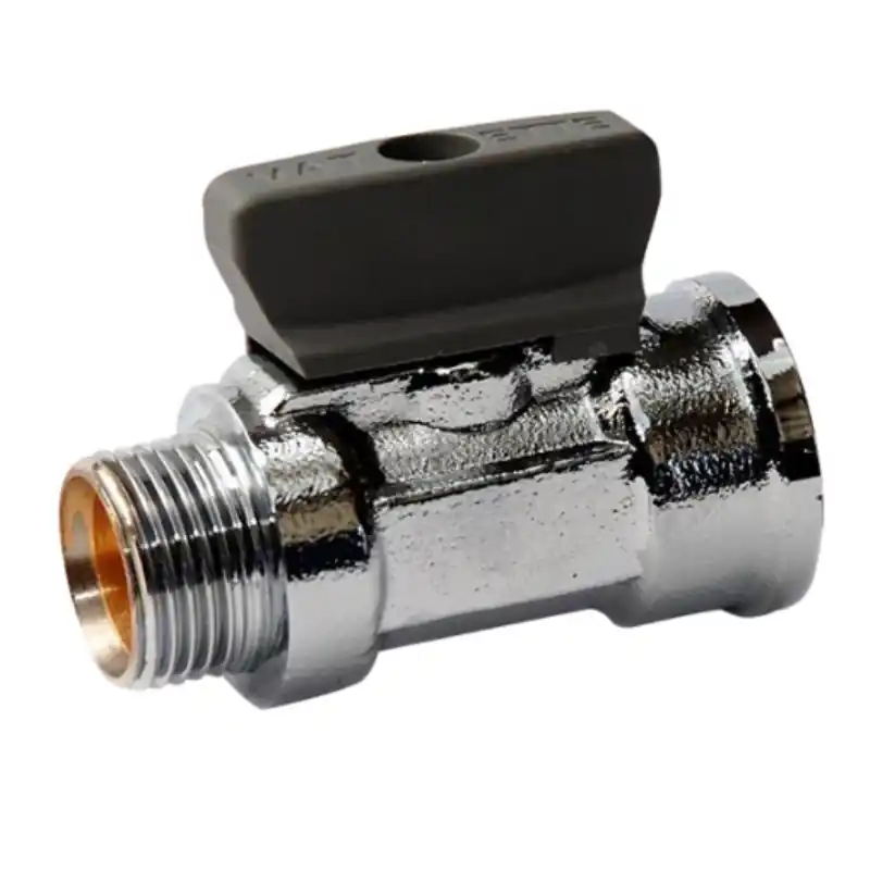 Kulventil Rak Vatette Med Vred Invändig/Utvändig G10 Populär