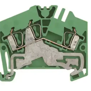 Weidmüller Jordplint 2,5mm² 3 anslutningar Gul/Grön Begränsat erbjudande