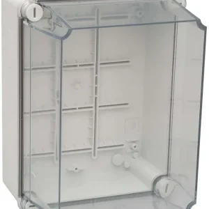 Plastkapsling med transperant lock risnedsättning