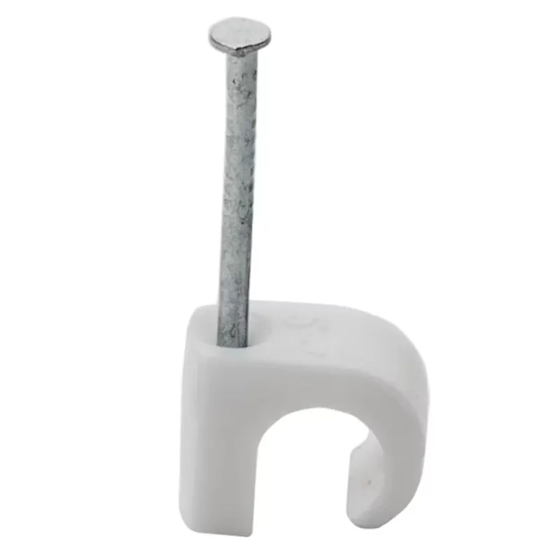 Extra rabatt Ledningshållare 5-7mm Rund Vit 20st Gelia