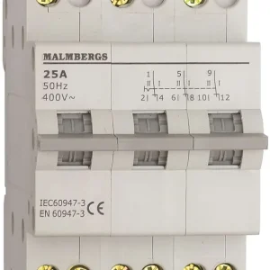 Växlingsomkopplade 3-pol 25A I-0II Populär