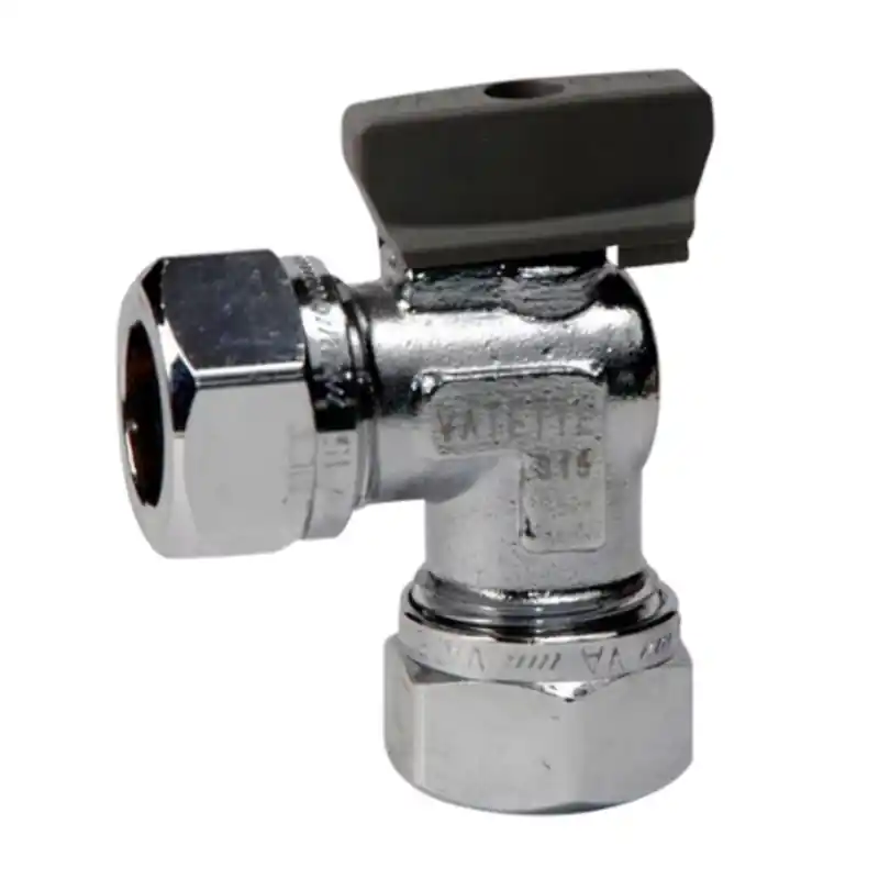 Kulventil Vatette Vinkel Med Vred 15X12 Trygg betalning