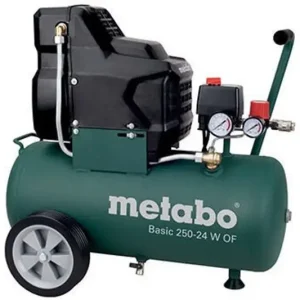 Metabo BASIC 250-24 WOF Oljefri kompressor 2,0hp 8 bar (200l/min) Beställ nu