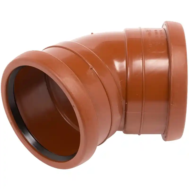 MARK-BÖJ 160X45º 2-MUFF PP Outlet