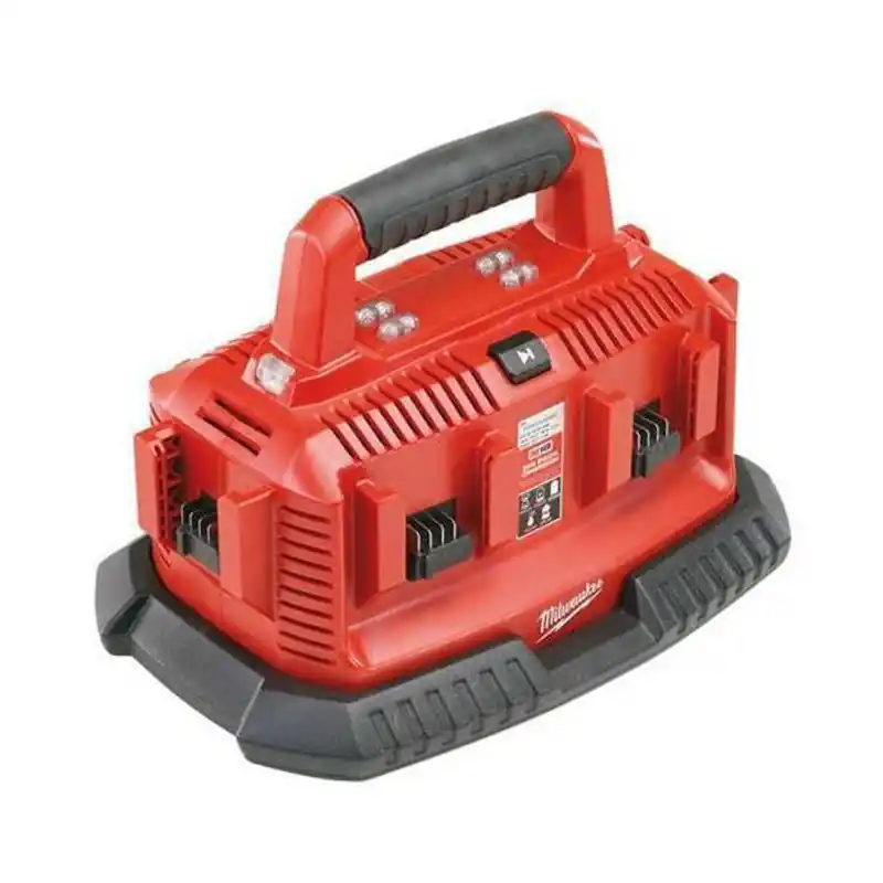 Köp nu Milwaukee M1418C6 Multiladdare upp till 6st batterier 14-18V