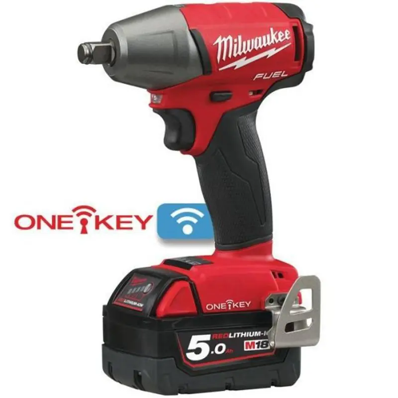 Milwaukee M18 ONEIWF12-502X Mutterdragare FUEL ONEKEY 18V (2x5,0ah) Nyhet