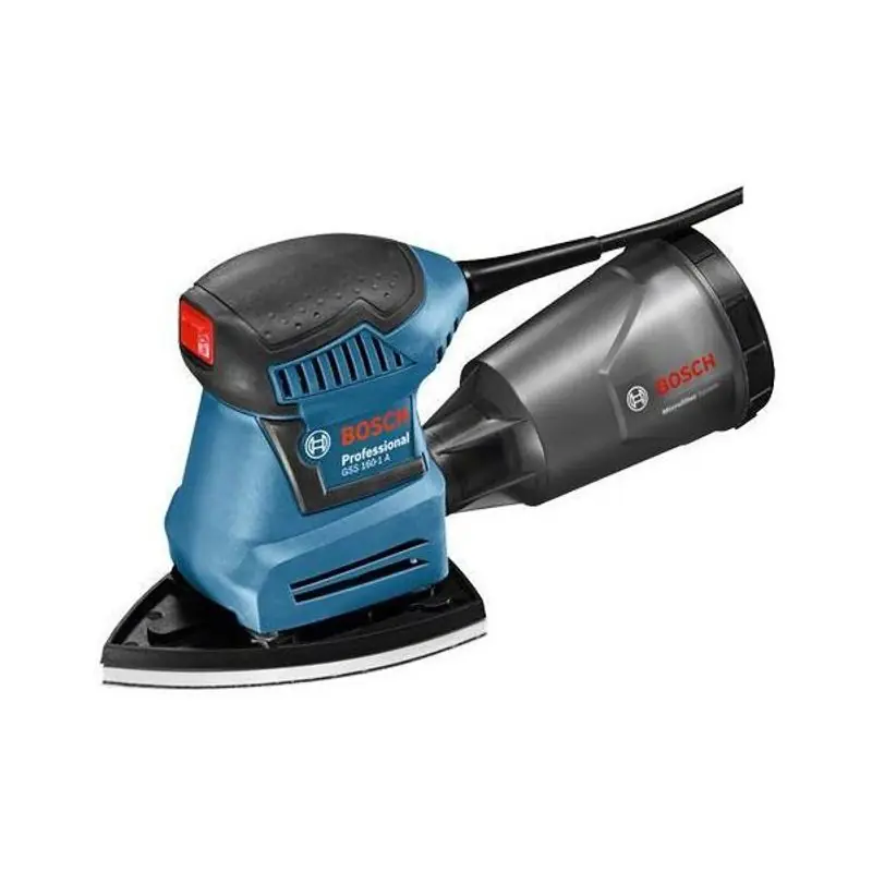 Fynd Bosch GSS 160-1 Multi Planslipmaskin i L-Boxx (3st Slipplattor)