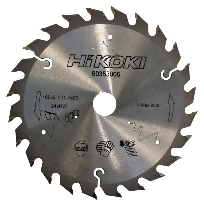 HiKOKI Cirkelsågsklinga 165x20mm 16T (Grova snitt) Erbjudandepris