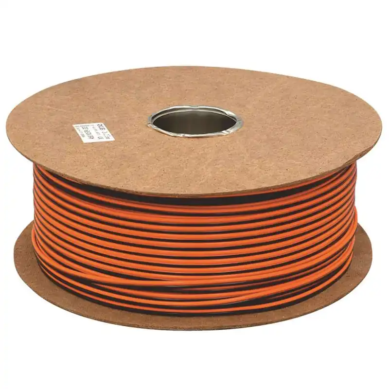 Kabel Rkub 2x2,5mm² Svart/Orange 60V/300m, Malmbergs 4891573 risnedsättning