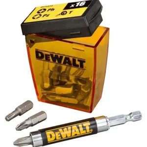 DeWalts DT71573 Bitslåda Mix TX/PH/PZ (16-delar) Extra rabatt