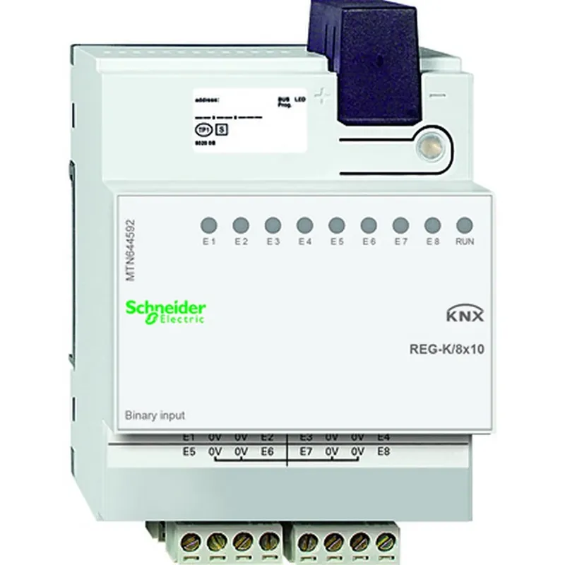 Expressleverans Schneider Electric KNX Binäringång 8x10 8-kanaler DIN
