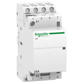 Trygg betalning Schneider Electric iCT 25A 3P med 3sl kontaktor